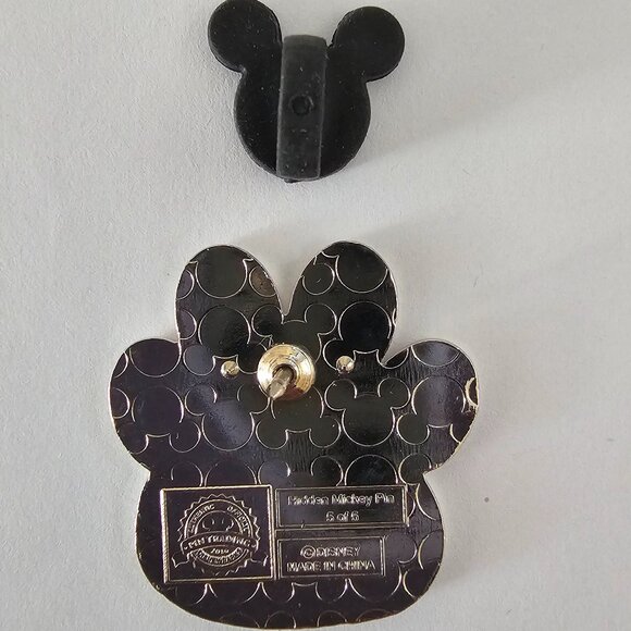 DISNEY Pin Trading ~ Lion King Paw Prints ~ SCAR 5/5 ~ Hidden Mickey ~ 2016 - Picture 7 of 12